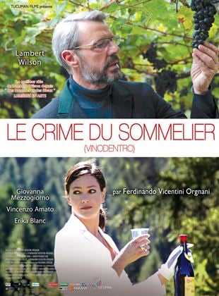 Affiche du film Le crime du sommelier de Ferdinando Vicentini Orgnani