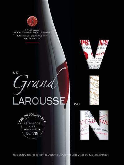 Couverture du Grand Larousse du Vin